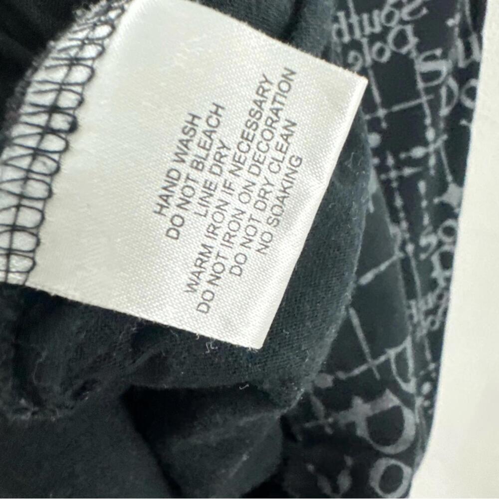Southpole Black Print Beaded Tank Top Women's Size XL - Picture 4 of 5